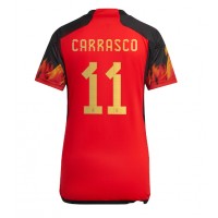 Dámy Fotbalový dres Belgie Yannick Carrasco #11 MS 2022 Domácí Krátký Rukáv